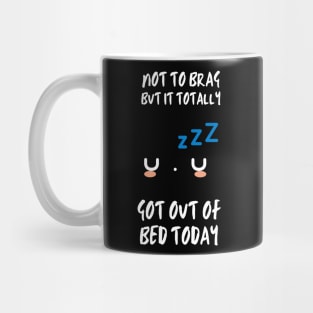 Wake up to reality funny design Mug